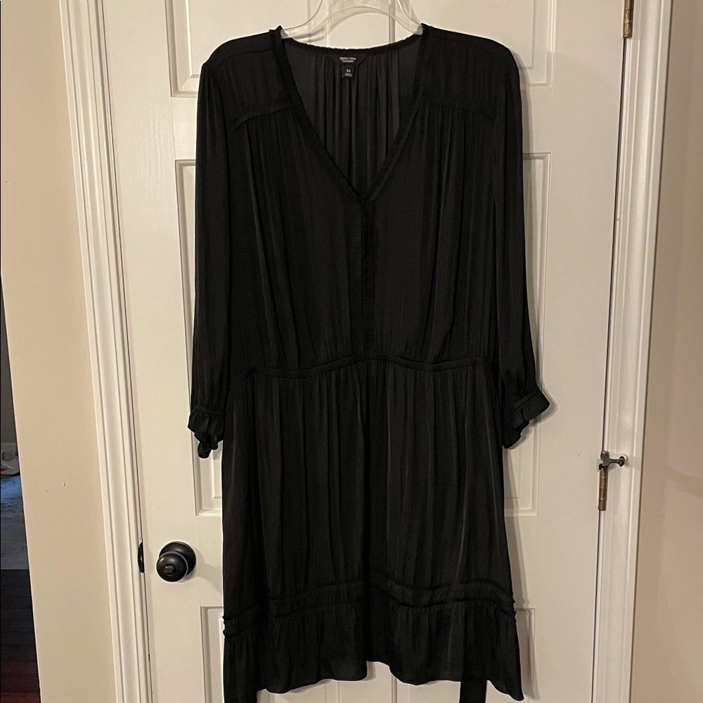 Elegant Black Women's Dress